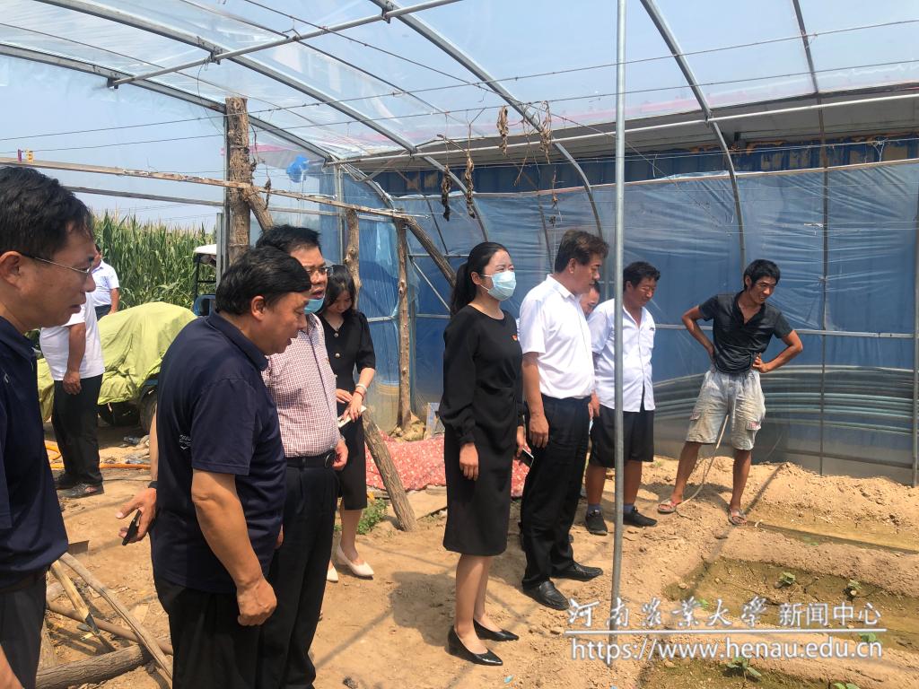 校领导带队赴韩寺镇开展结对共建活动