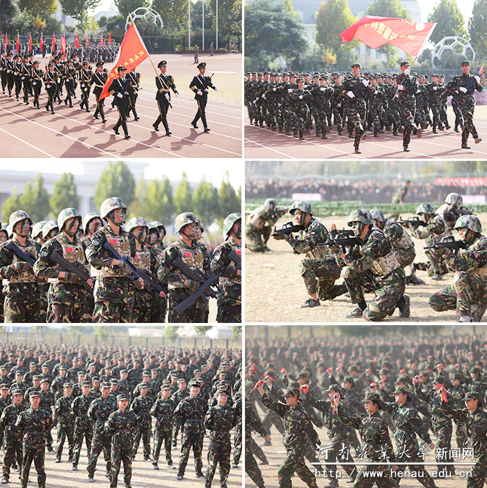 军训阅兵精彩瞬间 军训阅兵精彩瞬间