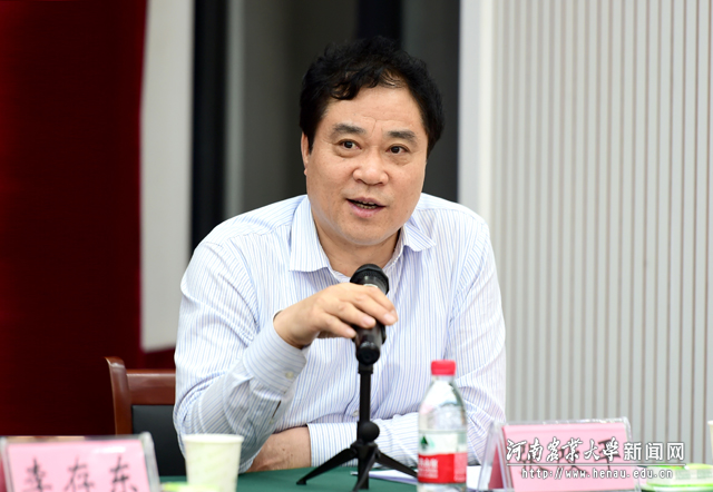 校长、中国工程院院士张改平讲话 校长、中国工程院院士张改平讲话
