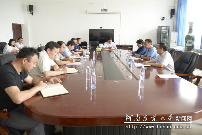 魏蒙关与许昌校区管理中心、应用科技学院班子成员座谈交流 魏蒙关与许昌校区管理中心、应用科技学院班子成员座谈交流