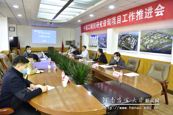 中国工程院研究咨询项目工作推进会