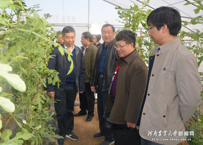 专家组成员、内蒙古农业大学副校长王春光考察教学实地基地