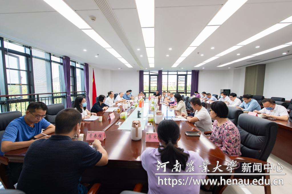 我校召开2022年博士服务团成员行前动员会