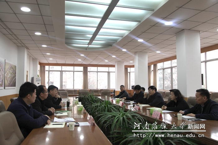 河南科技大学副校长孟伟一行来校访问 河南科技大学副校长孟伟一行来校访问