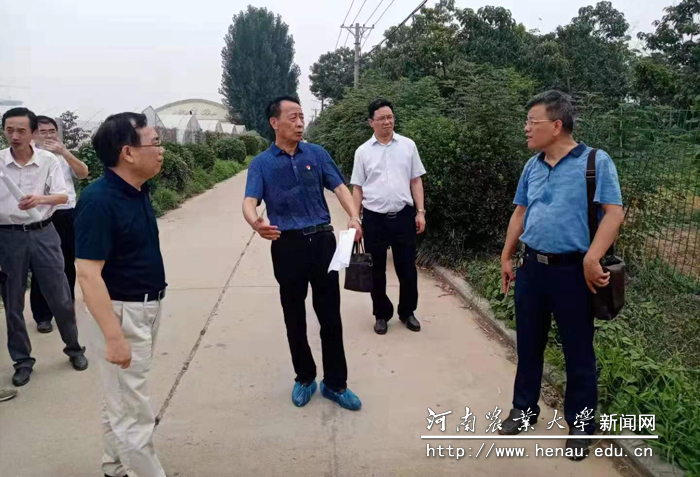 校党委书记魏蒙关调研指导毛庄基地建设工作