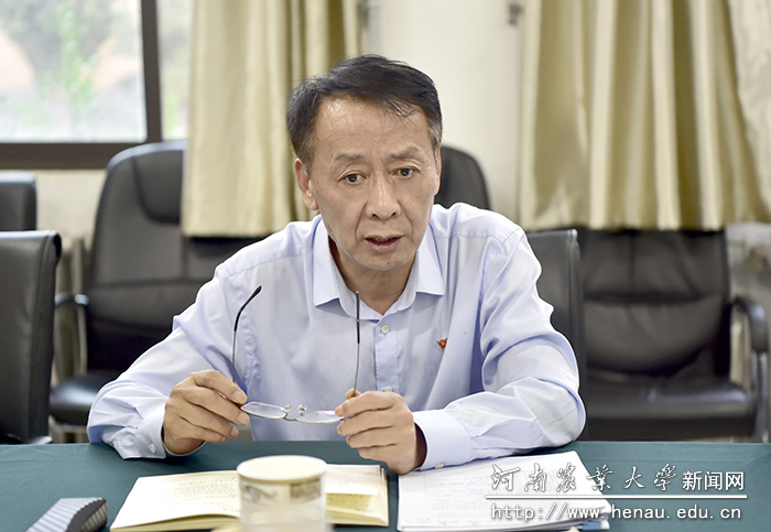 校党委书记魏蒙关讲话