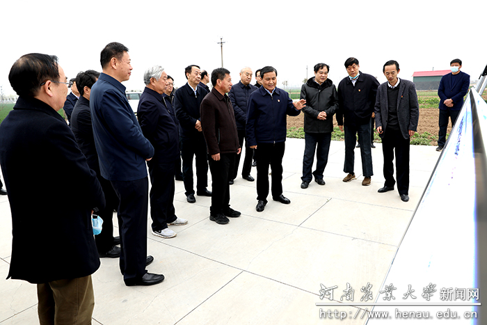副省长武国定调研科教园区建设情况 副省长武国定调研科教园区建设情况