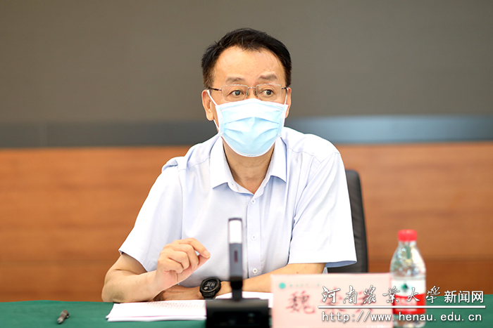 校党委书记魏蒙关讲话 校党委书记魏蒙关讲话