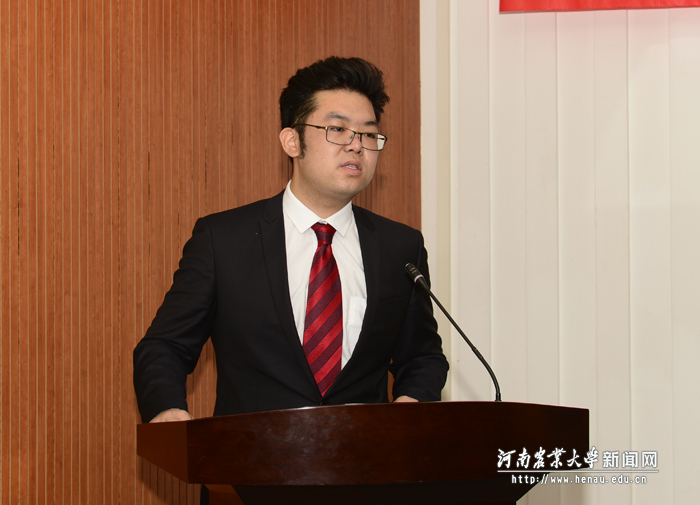 2017届研究生会主席王荣浩作任职发言 2017届研究生会主席王荣浩作任职发言