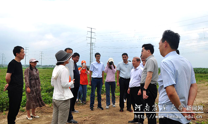 校长介晓磊在方城县看望实习师生 校长介晓磊在方城县看望实习师生