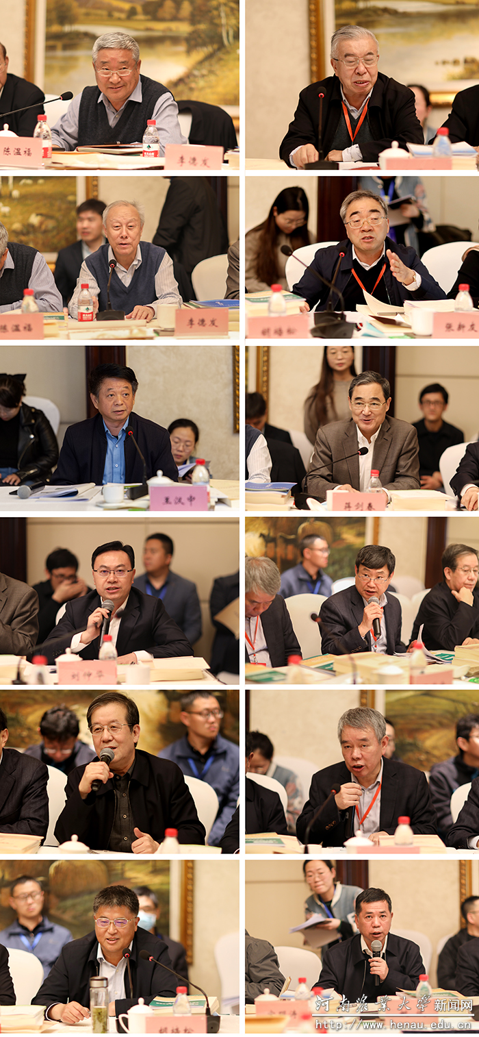 与会院士就项目汇报内容进行交流 与会院士就项目汇报内容进行交流