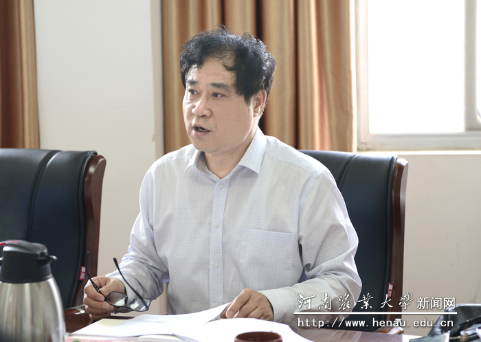 校长、中国工程院院士张改平讲话 校长、中国工程院院士张改平讲话