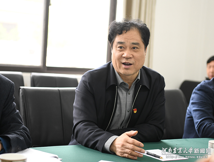 校长、中国工程院院士张改平讲话 校长、中国工程院院士张改平讲话