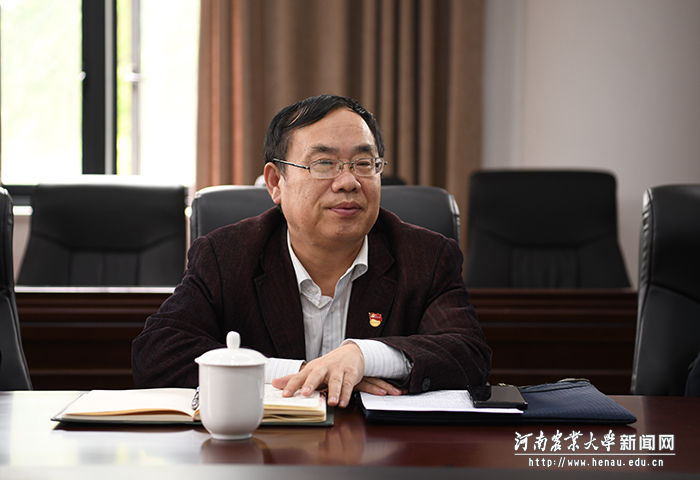 副校长尚富德去农学院调研